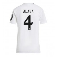 Real Madrid David Alaba #4 Replika Hemmatröja Dam 2024-25 Kortärmad